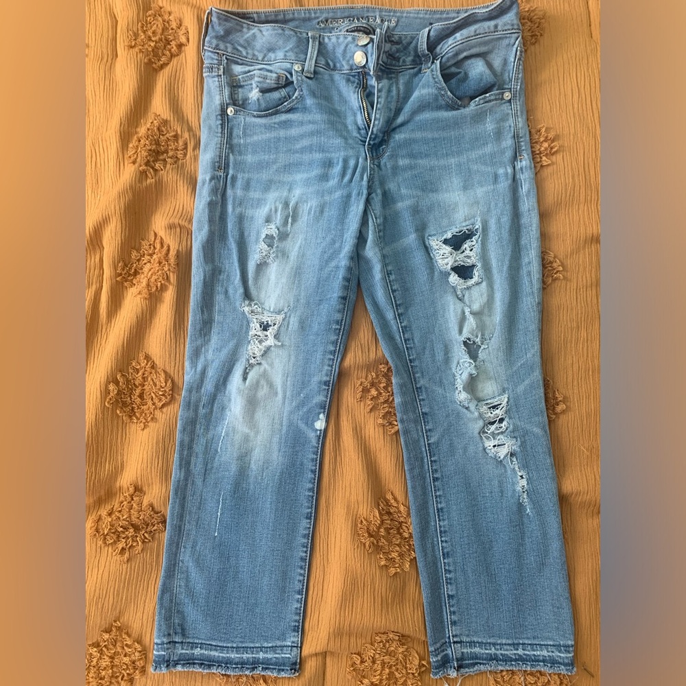 American Eagle Outfitters Artist Crop, size 12